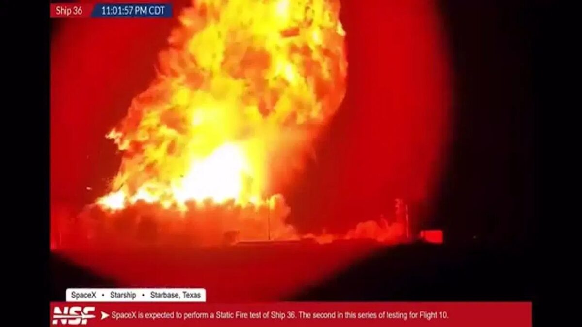 Nouvelle Explosion Fusee Starship Elon Musk