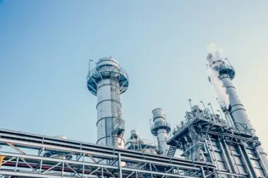 Clean,new,power,plant,advance,energy,industry,building,with,carbon