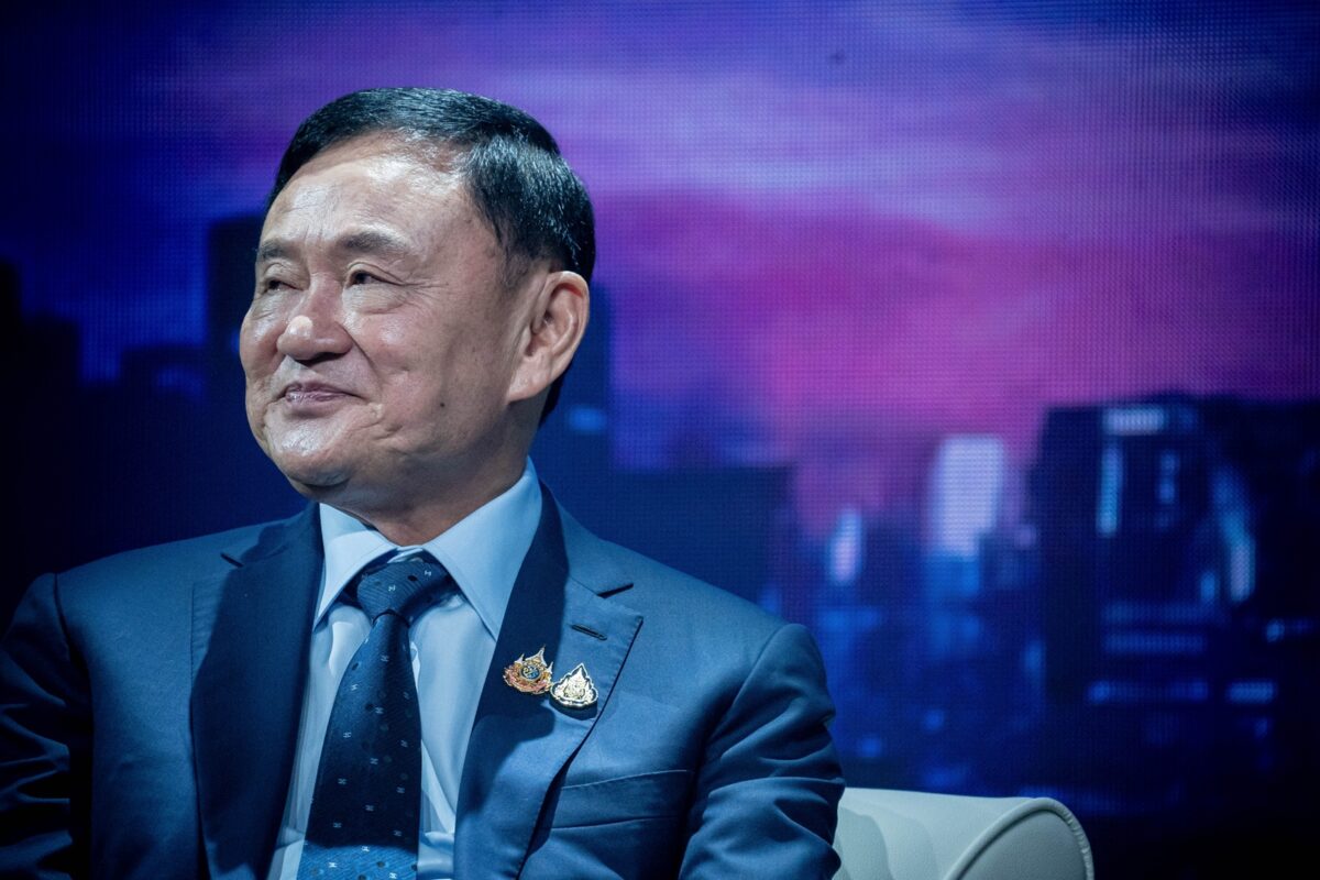 Thaksin,shinawatra,,former,prime,minister,,attended,the,nation,group's,dinner
