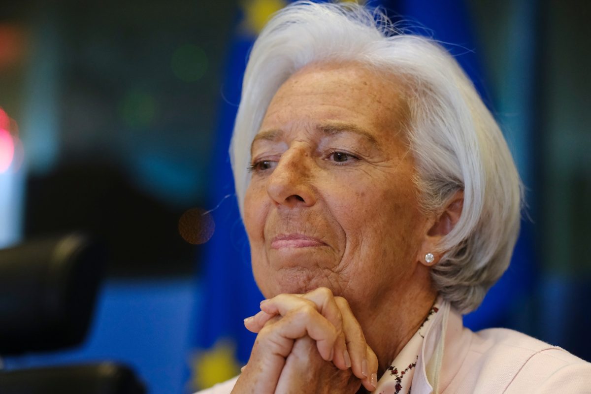President,of,european,central,bank,(ecb),christine,lagarde,during,the