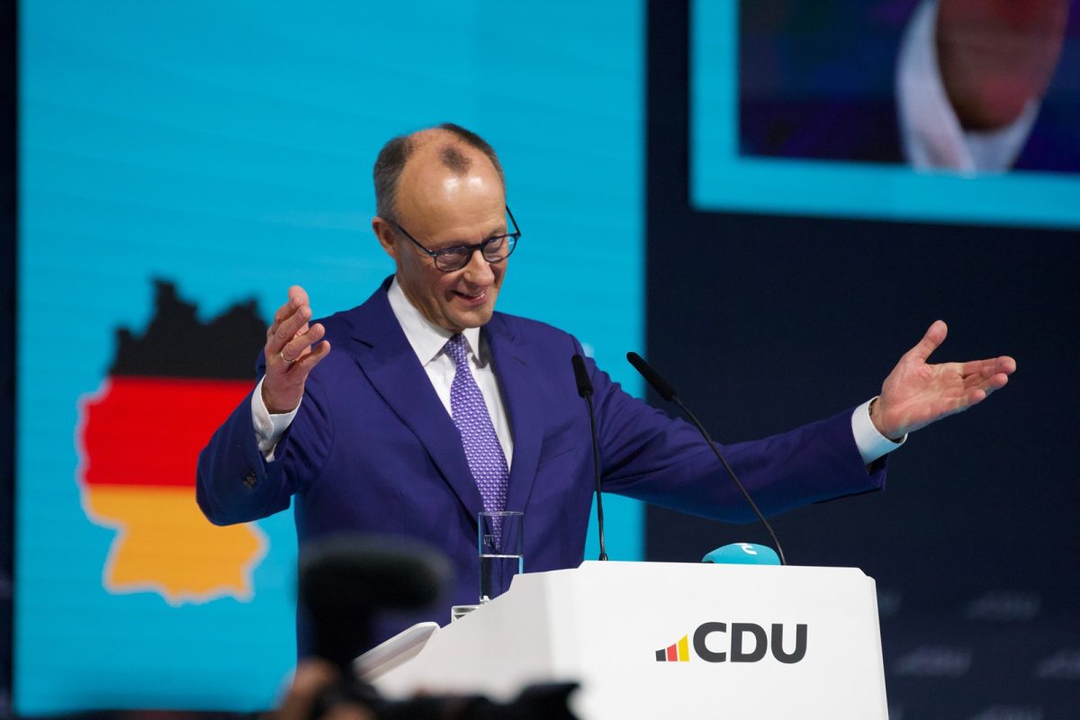 Berlin,,germany.,february,03,,2025.,christian,democrats,(cdu),party,congress