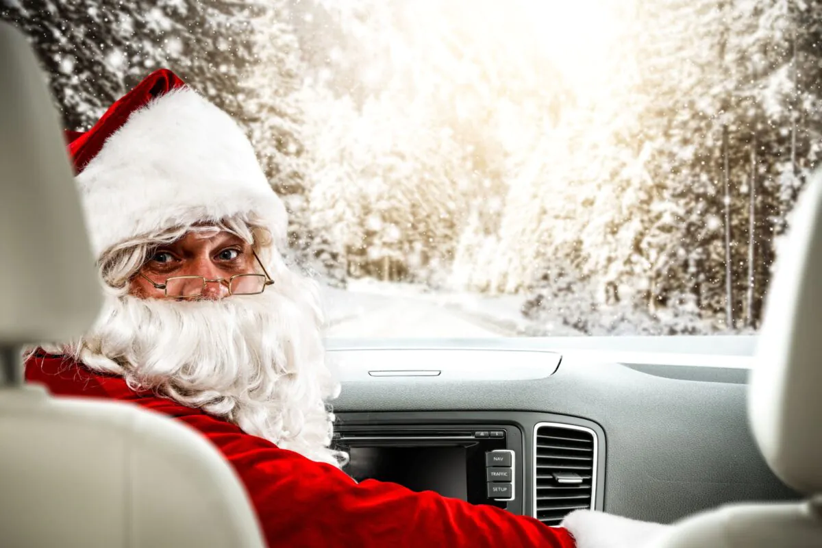 La Voiture Grand Vainqueur Des Vacances De Noel