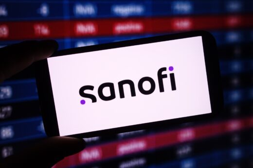 Konskie,,poland, ,november,21,,2024:,sanofi,company,logo,displayed