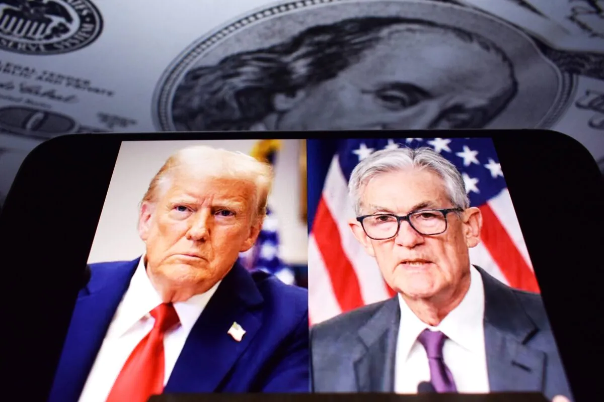 The,concept,of,u.s.,president,donald,trump,and,federal,reserve