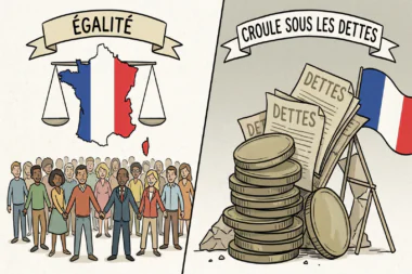 France Pays Egalitaire Monde Croule Sous Dettes