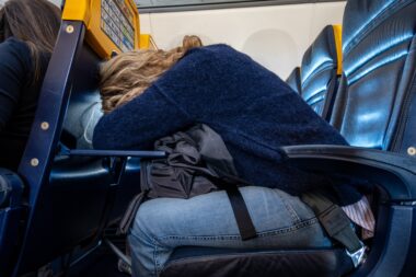 avion-dormir-couchette-pasager-siège-cabine