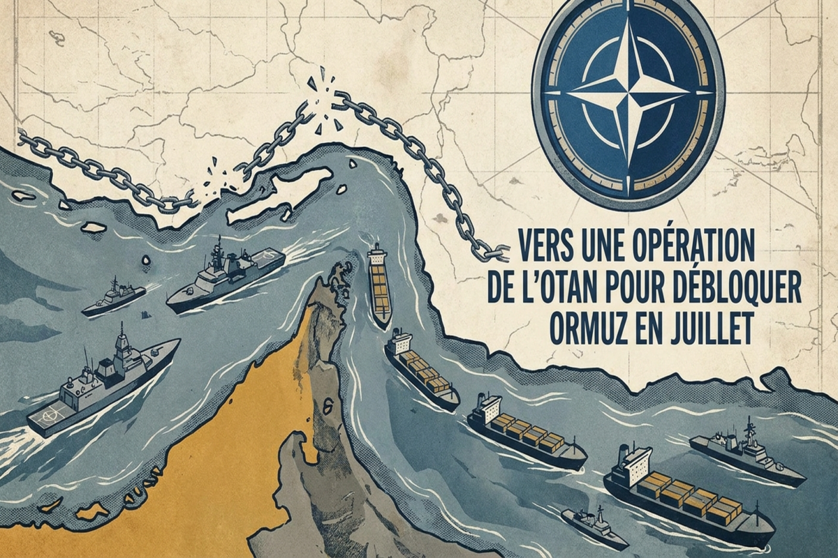Vers une opération de l'Otan pour débloquer Ormuz en juillet