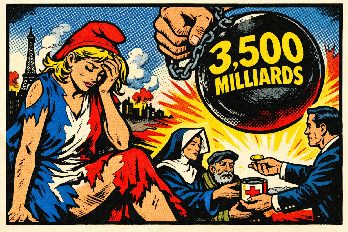 Dette à 3 500 milliards : la charité ne sauvera pas la France