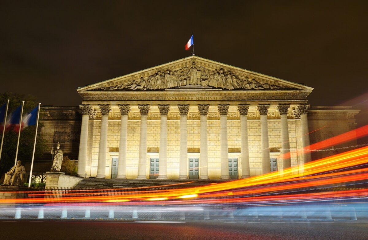 Paris,,france, 7,nov,2016 ,night,view,of,he,palais