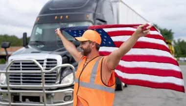 Truck,drivers,is,a,dream,job,in,america.,truck,driver