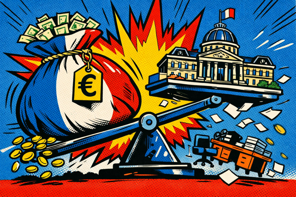 La dette française : bientôt plus chère qu'un ministère entier