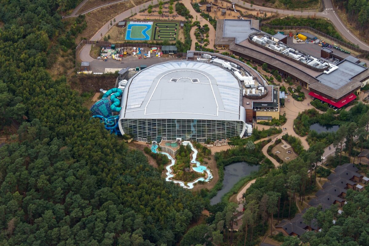 Woburn,,gb, ,nov,25,,2018:,a,beautiful,aerial,of
