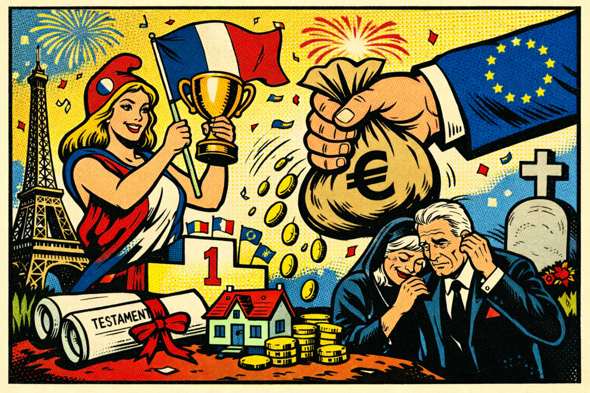 France : champion d'Europe de la ponction sur l'héritage