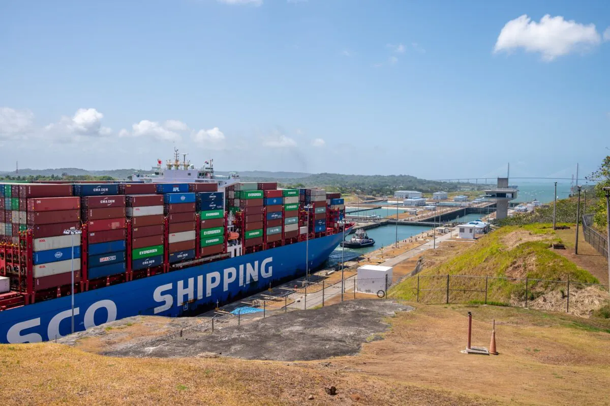 Colon,,panama, ,april,2,,2023:,views,of,a,container