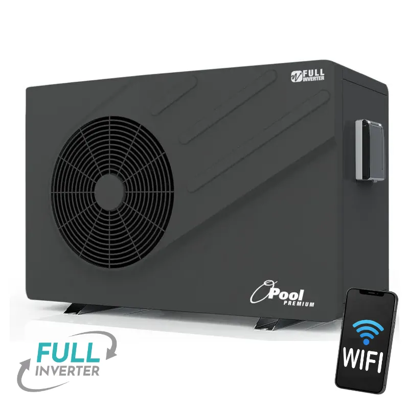 Pompe A Chaleur O Pool Pro Premium Full Inverter 30 A 80 M3