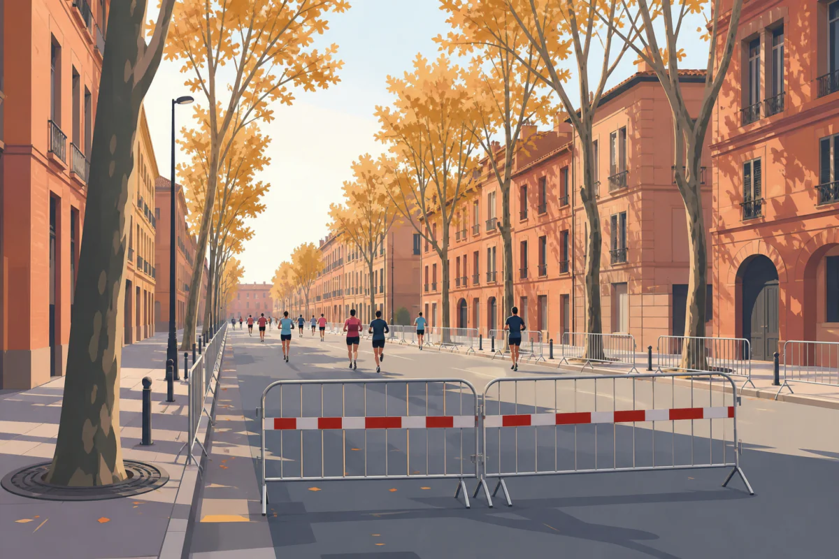 000168a0 Marathon De Toulouse Circulation