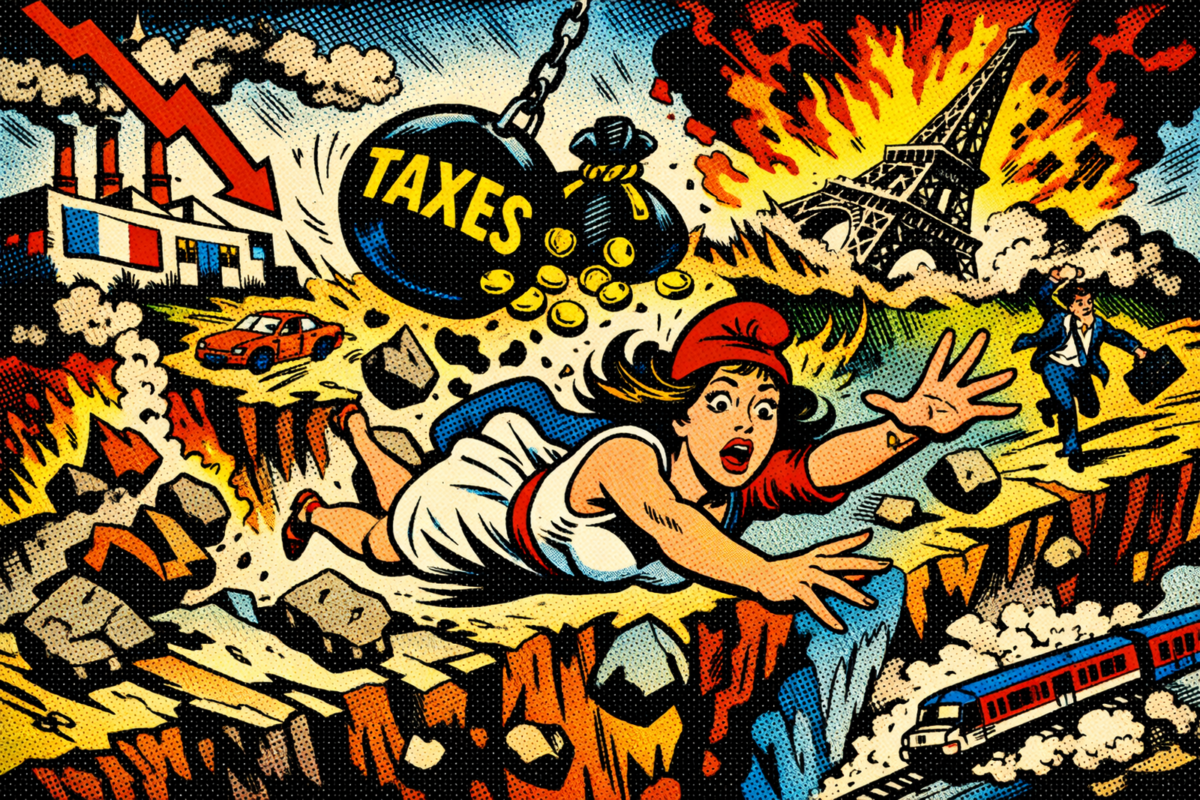 Récession et nouvelles taxes : la France court au désastre