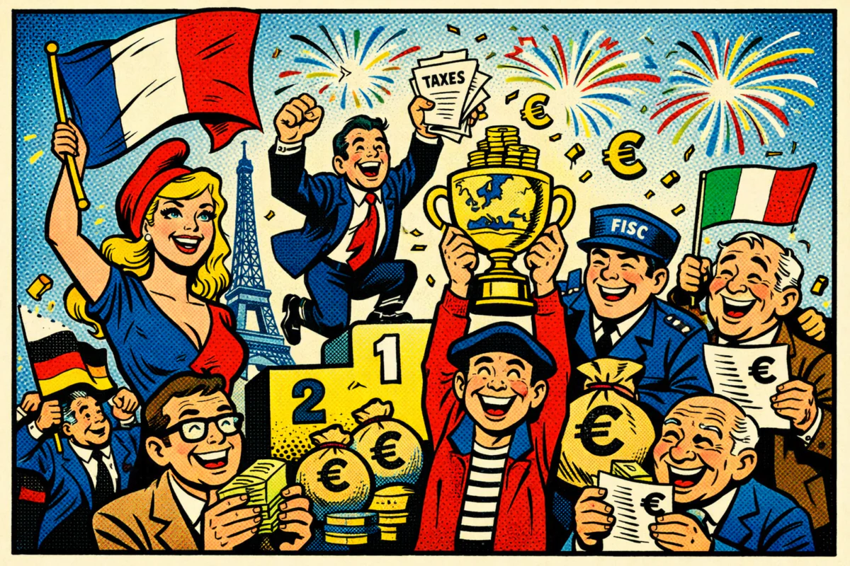 France, championne d'Europe des impôts : bravo, on a gagné !
