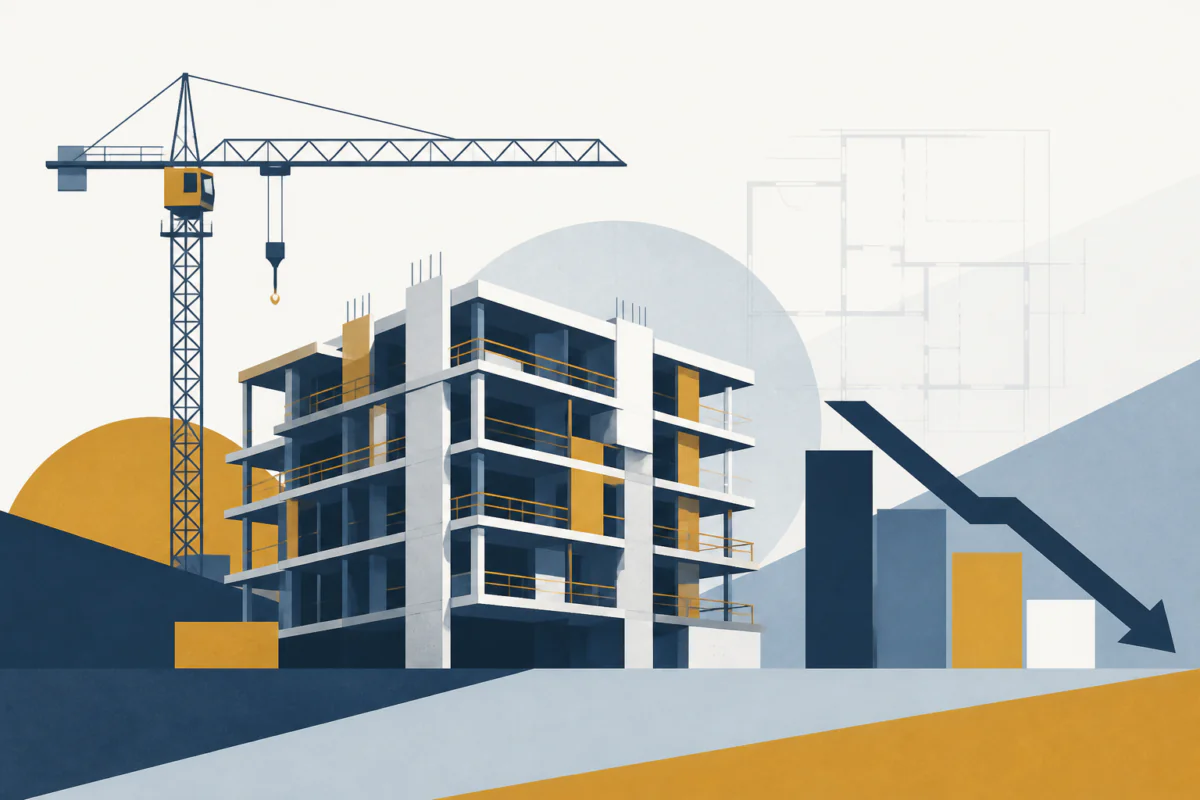 6cbbfb17 Logement Neuf Les Promoteurs Prevoient Encore Moin