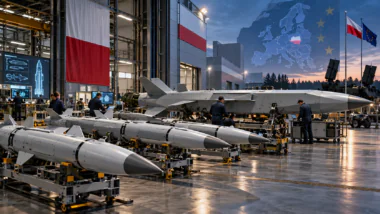 Anduril envisage de produire ses missiles Steelfin en Europe. La Pologne pourrait devenir un centre industriel majeur pour les armes américaines, avec des enjeux économiques considérables. ChatGPT