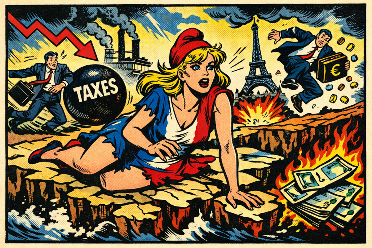 Récession et nouvelles taxes : la France court au désastre