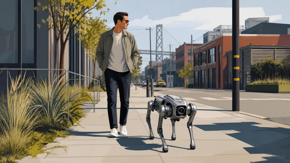 F7d8191d Promeneur De Chien Robot